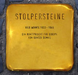 Stolperstein-Muster (Foto: Uta Franke)